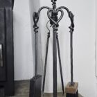 Heart companion set Fire irons