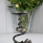 oak leaf candle holder