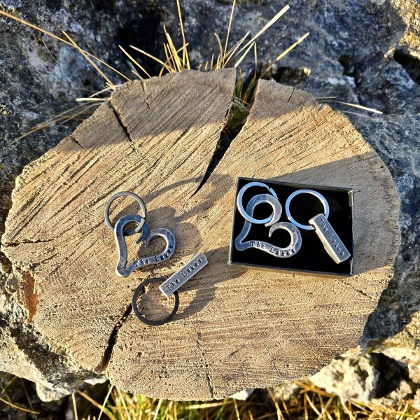 Hand-forged keyring - The Lakes - Oakbeck Forge - Blacksmith Cumbria ...